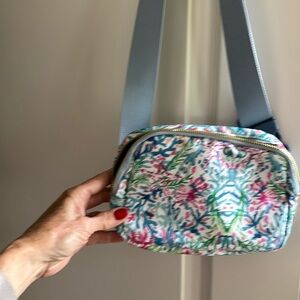 Lily Pulitzer inspired “Fanny pack” bum bag, crossbody, adjustable